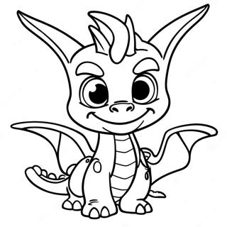 Pagina Para Colorear De Spyro El Dragon De Skylanders 111088-47521