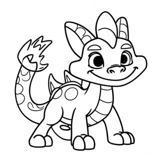 Pagina Para Colorear De Spyro El Dragon De Skylanders 111088-47522