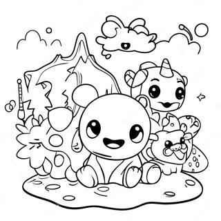 Pagina Para Colorear De La Isla De Los Juguetes Inadaptados Alegre 111374-47756