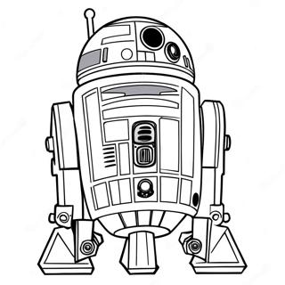 Droid De Star Wars Páginas Para Colorear