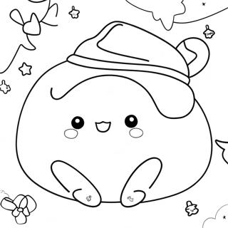 Pagina Para Colorear De Squishmallow Navideno 112063-48278