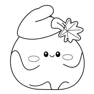 Pagina Para Colorear De Squishmallow Navideno 112063-48279