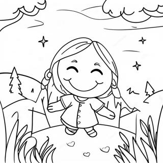 Pagina Para Colorear De Salmos Alegres 112116-48324