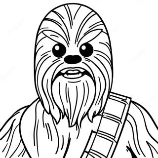 Chewbacca Páginas Para Colorear