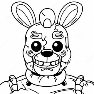 Springtrap Páginas Para Colorear