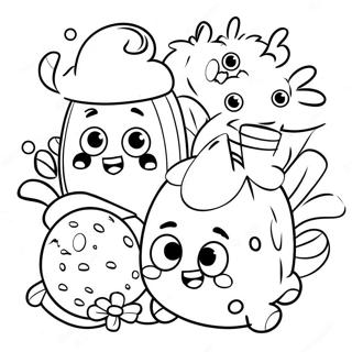 Pagina Para Colorear De Personajes Shopkins Adorables 11255-2240