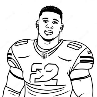 Saquon Barkley Páginas Para Colorear