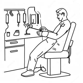 Flebotomía Páginas para colorear