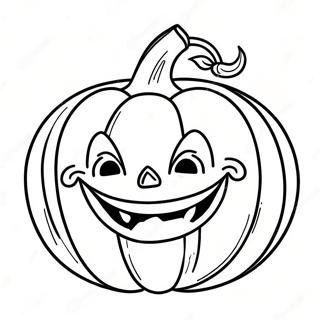 Pagina Para Colorear De Jack Olantern Sonriente 113320-49381