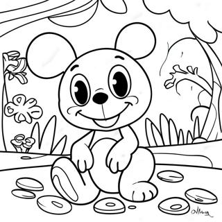 Pagina Para Colorear De Disney Psicodelico 113370-49419