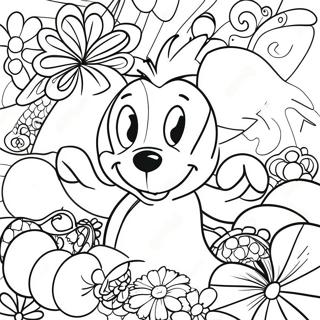 Pagina Para Colorear De Disney Psicodelico 113370-49420