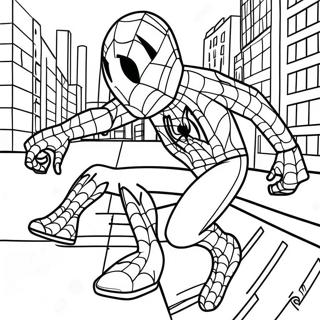 Personaje De Spiderman Entre Nosotros Pagina Para Colorear 113449-49482