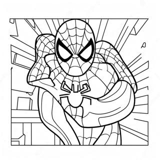 Personaje De Spiderman Entre Nosotros Pagina Para Colorear 113449 49483