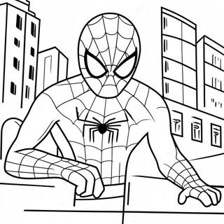 Personaje De Spiderman Entre Nosotros Pagina Para Colorear 113449 49484