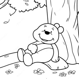 Winnie The Pooh Clásico Páginas para colorear