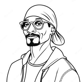 Snoop Dogg Páginas Para Colorear