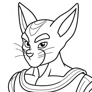 Pagina Para Colorear De Beerus 114117-49998