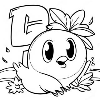 Pagina Para Colorear Del Alfabeto De Chicka Chicka Boom Boom 114145-50030