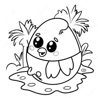 Pagina Para Colorear Del Coco Lindo De Chicka Chicka Boom Boom 114146-50034