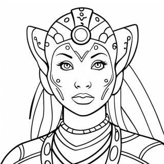 Pagina Para Colorear De Guerrero Navi 114425 50244