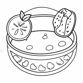 Pagina Para Colorear De Tazon De Batido Colorido 114477-50288