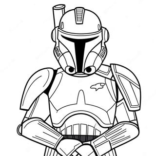 Pagina Para Colorear De Clon Trooper Arc Trooper 114527-50320