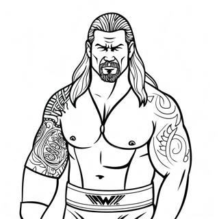 Pagina Para Colorear De Wwe 114657-50420