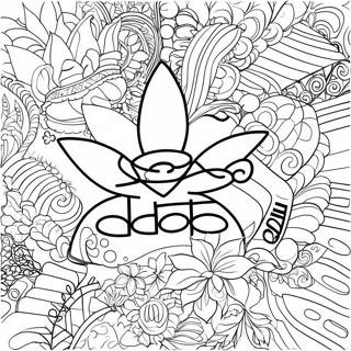 Pagina Para Colorear Del Logo De Adidas 115044-50719