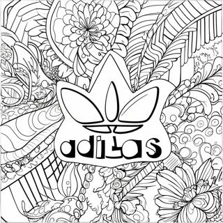 Pagina Para Colorear Del Logo De Adidas 115044-50720