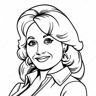 Dolly Parton Páginas Para Colorear