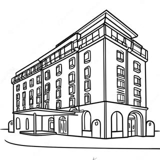Pagina Para Colorear De Hotel 115638-51180