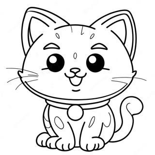 Pagina Para Colorear De Nino Gato Divertido 115847-51351