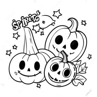 Pagina Para Colorear Del Logo Colorido De Spirit Halloween 116259-51666
