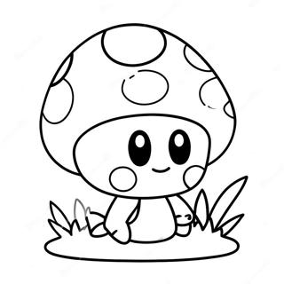 Pagina Para Colorear Del Hongo De Mario Bonito 116491-52005