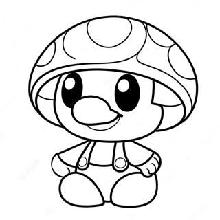 Pagina Para Colorear Del Hongo De Mario Bonito 116491-52008