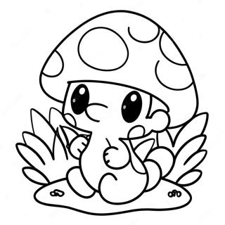 Pagina Para Colorear Del Hongo De Mario Colorido 116492-51847