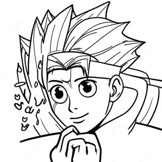 Pagina Para Colorear De Hunter X Hunter 116668-52142