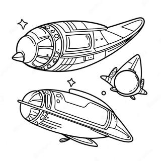 Pagina Para Colorear De Nave Espacial 116798-52242