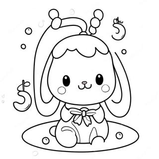 Pagina Para Colorear De Cinnamoroll Navidad 116823-52262