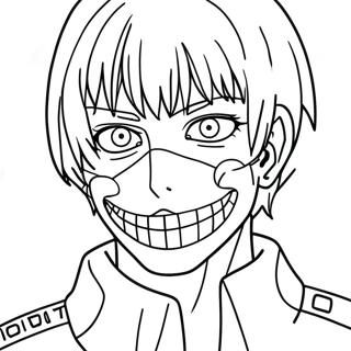 Tokyo Ghoul Páginas Para Colorear