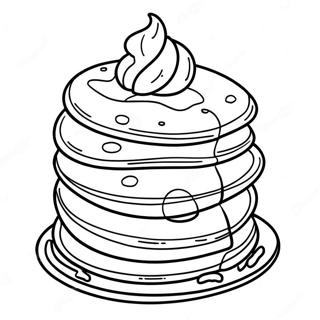 Pagina Para Colorear De Pancakes Divertidos De Ihop 117286-52617