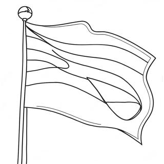 Pagina Para Colorear De La Bandera Lesbica Arcoiris 117522 52806