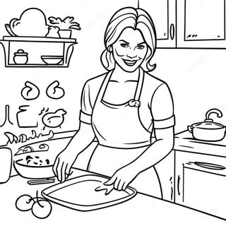 Pagina Para Colorear De Sookie St James Cocinando 117987-53164