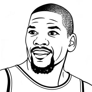 Kevin Durant Páginas Para Colorear