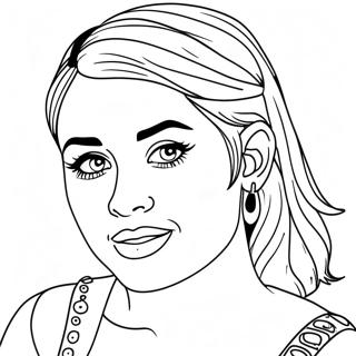 Pagina Para Colorear De Miley Cyrus 118446-53622