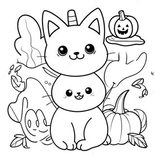 Gatos De Halloween Para Colorear 118651-53782