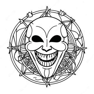 Pagina Para Colorear Del Logo De Slipknot 119242-54242