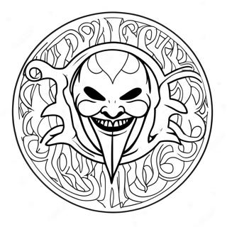 Pagina Para Colorear Del Logo De Slipknot 119242-54243