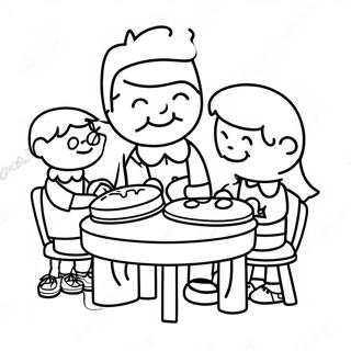 Pagina Para Colorear De Ninos Amables Ayudando 119448-54407