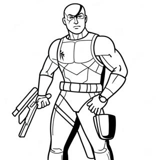 Gi Joe Páginas Para Colorear